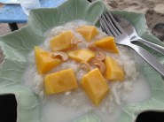 sticky rice and mango